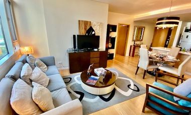 For Sale & For Lease Park Terraces, Tower 1, Makati- 2BR Lavishly Fully Furnished & Interiored & Newly Painted near Greenbelt and Glorietta