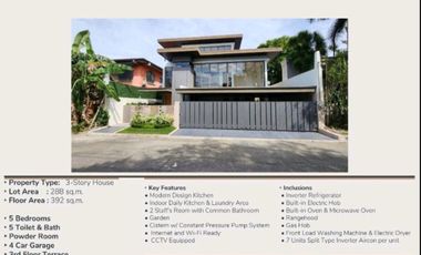 5 Bedroom House for sale in BF Homes, Paranaque City, Metro Manila