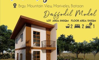 2-bedroom House and Lot for sale in Mariveles Bataan
