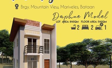 2-bedroom House and Lot for sale in Mariveles Bataan