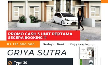 Rumah Minimalis Dijual Jogja, Hanya 229 Jt, 5 Menit Jalan Wates