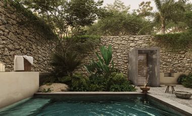 Villa en Venta en Tulum con Pungle Pool y Jardin Privado! (LG2)