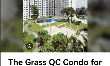 Grass Residences Condo Unit For Sale at Bago Bantay, Quezon City