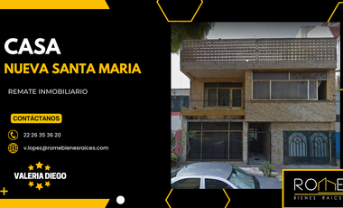 Hermosa Casa En Cocoteros, Nueva Santa Maria, Azcapotzalco, Cdmx Cerca De Parque Revolucion