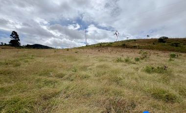 Terreno en venta en sector berbena a pocos minutos del barrio San Francisco de la parroquia Malacatos