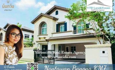 Luxury Show house For Sale at Nantawan Bangna km7 S-Size 31 M.THB