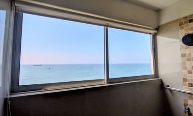 Empieza tu dia mirando el mar, apt. frente al mar, vista panoramica, con playa interna.y salida directa al mar