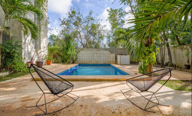 ¡Invierte! Edificio en Venta en Tulum. 6 Departamentos Para Renta Ya Operando.