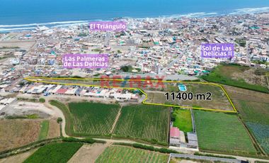 🚨🚨 Atención Inversionistas 🚨🚨 Terreno En Venta De 11400 M2 En Las Delicias, Moche
