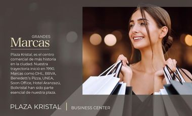 Venta de Oficina Nueva dentro de una plaza Comercial con Excelente vista