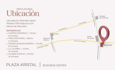Venta de Oficina Nueva dentro de una plaza Comercial con Excelente vista