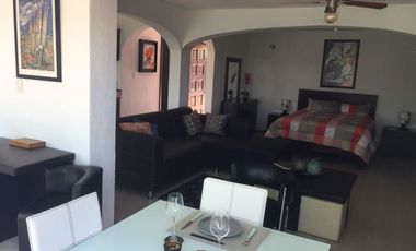 Departamento tipo Loft amueblado en renta con magnífica vista a la presa del naútico Juriquilla..