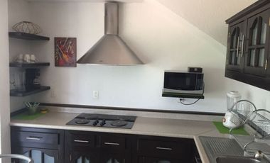 Departamento tipo Loft amueblado en renta con magnífica vista a la presa del naútico Juriquilla..