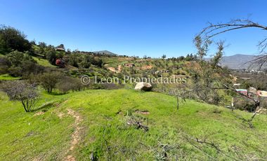 Leon Propiedades vende Parcela en sector Los Naranjos, Curacavi