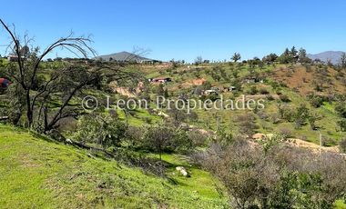 Leon Propiedades vende Parcela en sector Los Naranjos, Curacavi