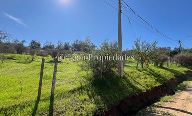 Leon Propiedades vende Parcela en sector Los Naranjos, Curacavi