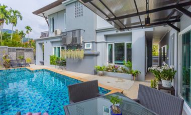 Newly renovate 4 bedrooms house with salt swimming pool for sale in Aonang, Krabi
