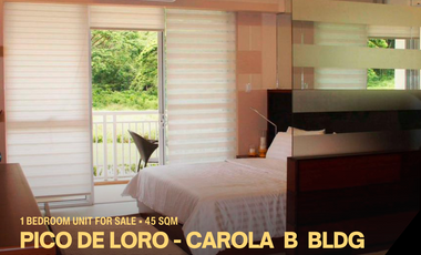 Pico De Loro Carola B 1 Bedroom at 45 Sqm Floor Area For Sale