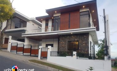 for sale brand-new house with 4 bedrooms plus overlooking view in talisya city cebu
