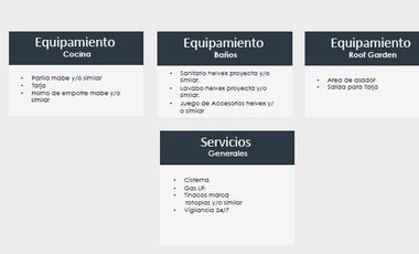 LUJOSOS DEPTOS EN PREVENTA CON TERRAZAS Y ROOF GARDEN PRIVADO