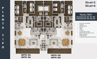 LUJOSOS DEPTOS EN PREVENTA CON TERRAZAS Y ROOF GARDEN PRIVADO