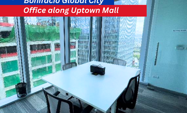 🏢 For Lease BGC Office 1.4K sqm along Uptown Mall, Bonifacio Global City
