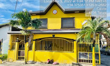 PRE-OWNED 3-BEDROOM CORNER HOUSE AND LOT IN TANZA, CAVITE NEAR SM CITY TANZA - PUREGOLD TANZA - VILLA EXCELLANCE BEACH AND WAVE POOL RESORT - ROBINSONS GENTRI - CAVITE ECONOMIC ZONE - TANZA PUBLIC MARKET.
