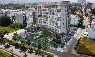 DEPARTAMENTO EN VENTA EN PUERTO VALLARTA, COL. FLUVIAL VALLARTA, ALBERCA Y MAS AMENIDADES