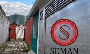 CASA DE UN NIVEL EN RENTA AMUEBLADA ORIZABA PUEBLO MAGICO
