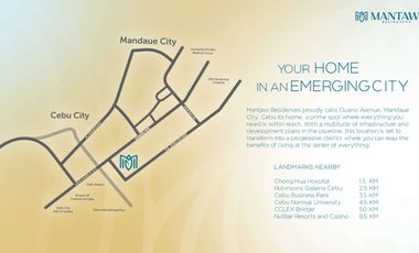 1BR Condo Unit in Mandaue Cebu at Mantawi Residences