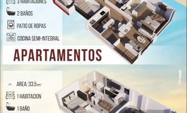 SE VENDEN APARTAMENTOS PARA ESTRENAR!! BARBOSA SDER