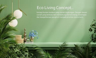 Dijual Rumah Baru Konsep ECO Living di Karangpawitan