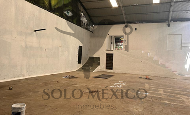 BODEGA EN VENTA EN LA COLONIA SAN NICOLAS TOTOLAPAN