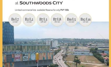 COMML LOT FOR SALE - INTRODUCTORY PRICE,RFO, EASY TO INVEST UP TO 48MOS TO PAY 0% IN SOUTHWOODS ECOCENTRUM BUSINESS PARK IN BINAN, 10 MIN AWAY FROM ALABANG M.M