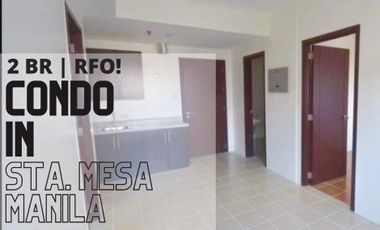 P25,000 monthly 2 Bedrooms 48 sqm RFO in Covent Garden, Sta. Mesa Manila