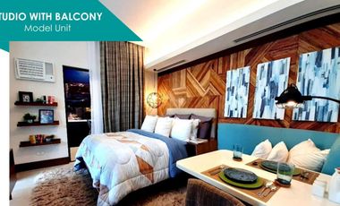 For Sale Pre- Selling Studio Units with Balcony at Be Residences, Lahug, Cebu City, Cebu