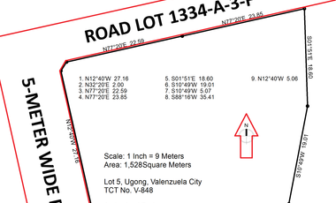 1,528 sqm Corner Lot Que Balag near corner Que Grande, Ugong, Valenzuela City