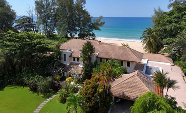 Magnificent 6-bedroom beachfront penthouse pool villa with majestic sunset view for sale in Natai, Phangnga
