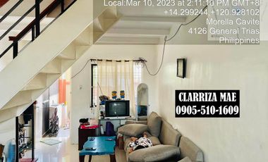 TOWNHOUSE FOR SALE IN BEL ALDEA SUBDIVISION, GENERAL TRIAS, CAVITE