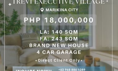3 BEDROOMS BRAND NEW HOUSE IN MARIKINA