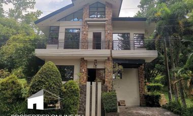 HOUSE AND LOT FOR SALE IN CANYON WOODS, BATANGAS