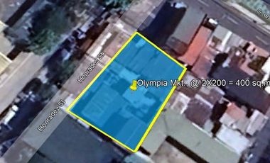 OLYMPIA MAKATI CITY LOT @ 400 SQM NEAR AYALA MALL CIRCUIT
