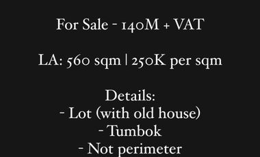 🔆San Lorenzo Village Lot For Sale | Sanlo