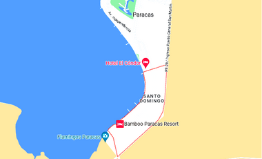 Terreno en venta en Paracas en orilla del mar