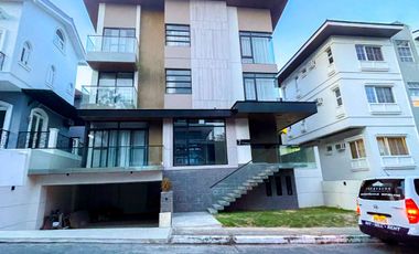 Mckinley Hill Village Brand New 3-Storey House and Lot for Sale in Taguig City Nr. BGC