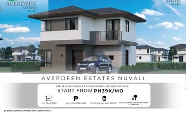 182 SQM House and Lot For Sale in Calamba, Laguna - Averdeen Estate Nuvali Erin