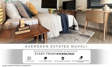 182 SQM House and Lot For Sale in Calamba, Laguna - Averdeen Estate Nuvali Erin
