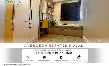 182 SQM House and Lot For Sale in Calamba, Laguna - Averdeen Estate Nuvali Erin