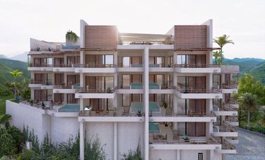Condominio con alberca privada, vista a la montaña en venta Huatulco.