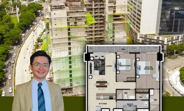 Bgc condo for sale 2 bed with balcony 106 sqm Park McKinley West Preselling Fort Bonifacio Taguig City